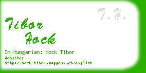 tibor hock business card